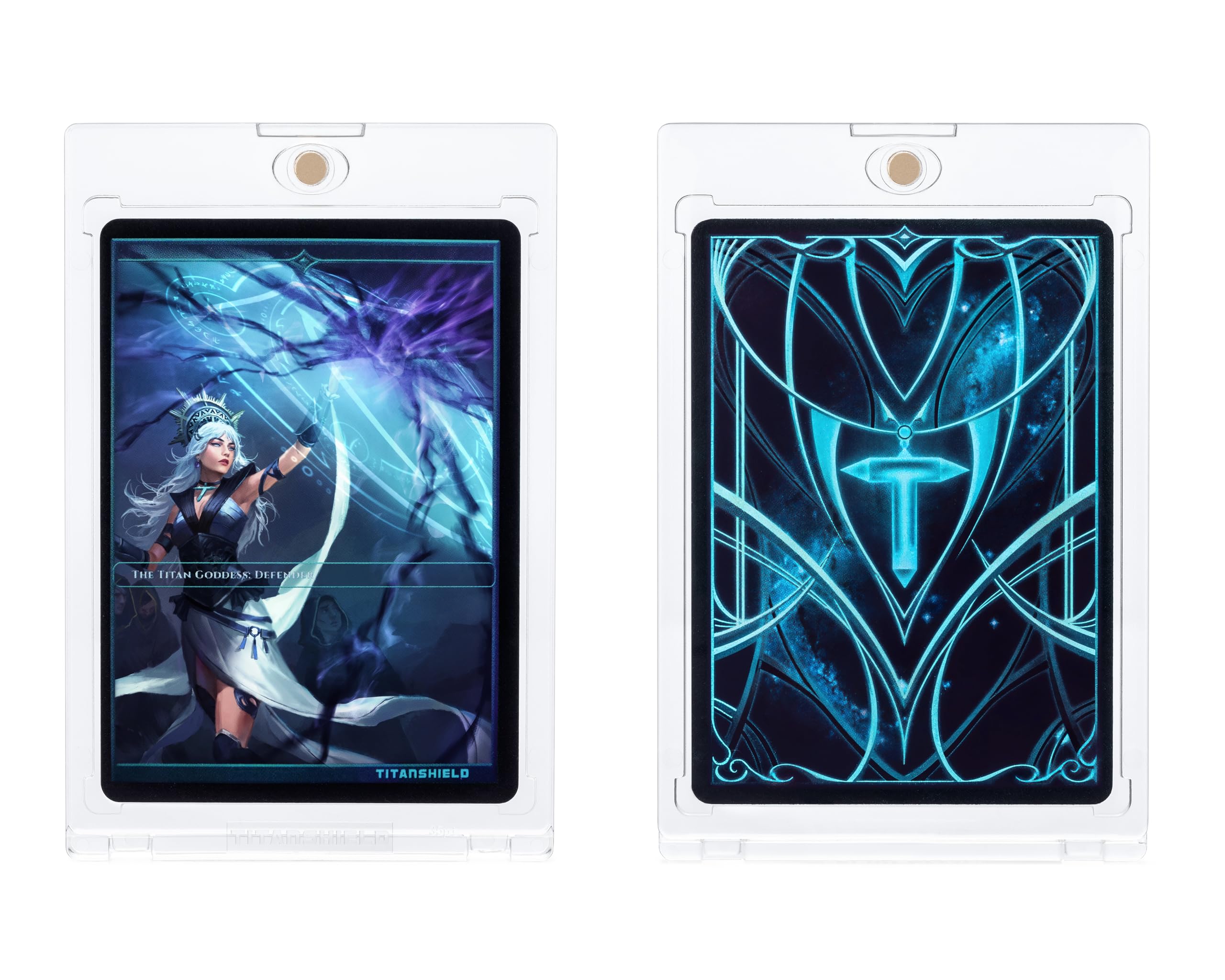 Amazon.com: TitanShield 35PT One Click Magnetic Trading Card